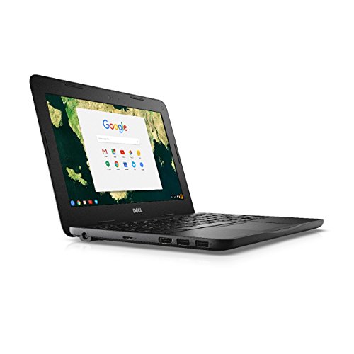 Dell ChromeBook 11 HD 11.6in (1366 x 768) Laptop Educational PC (Intel Celeron 2955U, 4GB Ram, 16GB Solid State SSD, Web Camera, WIFI, HDMI) Chrome OS (Renewed)