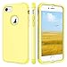 BENTOBEN Case for iPhone 8/iPhone 7, Three Layer Heavy Duty Shockproof Hybrid Coated Full-Body Protective Rugged Bumper Girl Women Phone Cover Case for Apple iPhone 8/7 (4.7 Inch), Cute Jelly Yellow