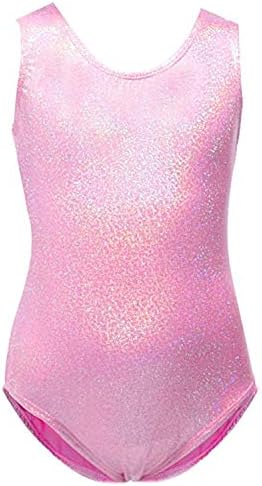 EULLA Toddler Girls Leotards Gymnastics Sparkle Ballet Dance Dress Costume Clothes Age 3-11 Years