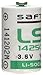 Saft LS 14250 1⁄2 AA-size 3.6 V Primary Lithium-Thionyl Chloride 1000 mAh Lithium Battery (5pcs)