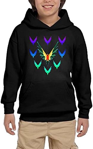 TanGroup Youth Customized Hoodie Logan Paul M365 Logo Fashion Parrot Logo Sports Youth Sweater