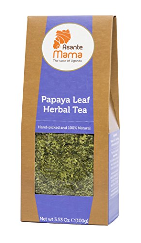 Papaya Leaf Herbal Tea - Good For Upset Stomach And To Ease Digestion - By Asante Mama