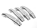 phgiveu Chrome Door Handle Cover Trims for Audi Q5 A4 A5 with Smart Keyless Entry Cutout