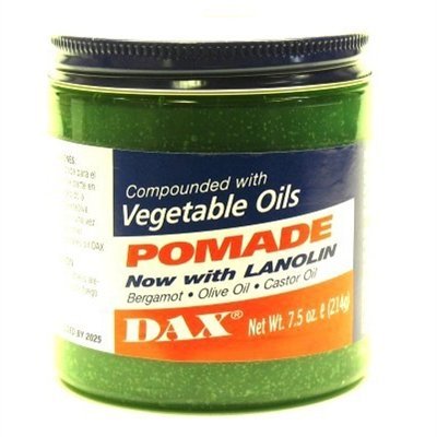 Dax Pomade (Bergamot) 7.5oz. Jar (2 Pack) by DAX