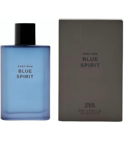 Amazon.com : Zara Man Green Savage + Blue Spirit Cologne for Men