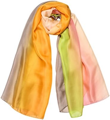 Womens Fashion Large Long Scarf Colorful Soft Lightweight Shawl Wraps for Prom, Weddings, Party Evening Dresses