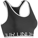 Under Armour Sports Bra - Womens - Black/White -
