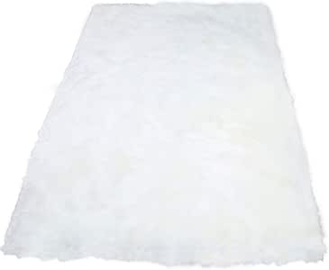 Amazon.com: Ultra Soft Faux Sheepskin Area Rug Fluffy Shaggy Rugs Thick