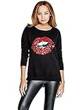 G by GUESS Women's Phoebe Graphic Sweater