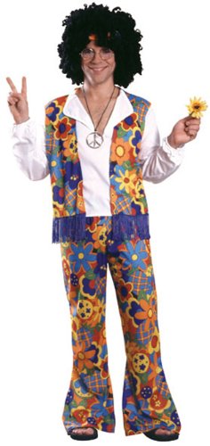 Rubie's Costume 60's Revolution Adult Hippie Costume