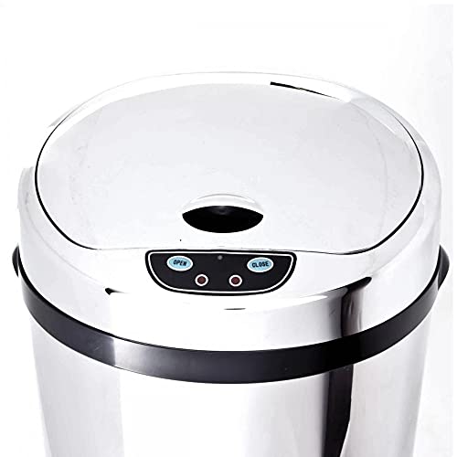 Lixeira Automática Inox 30 Lts Premium Sensor Banheiro Kzi