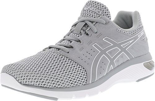 ASICS Women's Gel-Moya Mid Grey/Silver Ankle-High Running Shoe - 7M