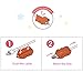 Voberry Cable BITE for iPhone Cable Cord Cute Animal Phone Accessory Protects Cable Accessory (Red)