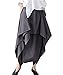 Yesno P05 Women Loose Baggy Harem Skirt Pants Culottes 100% Cotton Low Crotch Elastic Waist