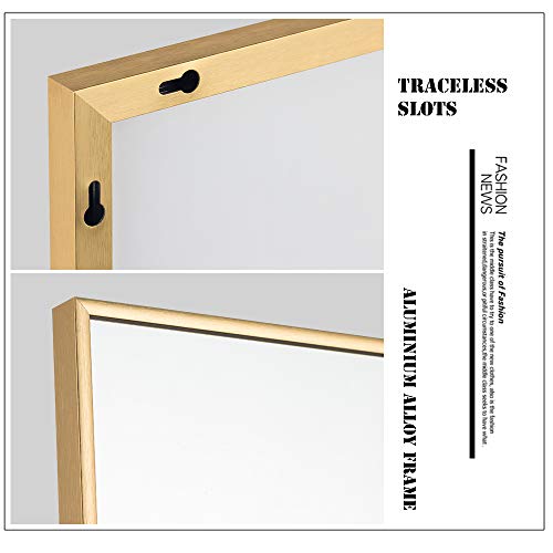 Elevens 71"x 32" Full Length Mirror Large Mirror Lean Without Standing