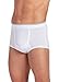 Jockey Men's Underwear Pouch Brief - 3 Pack, White, L