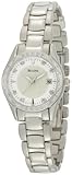 Bulova Women’s 96R133 Diamond Case Mother-Of-Pearl Dial Bracelet Watch, Watch Central