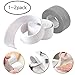 Caulk Strip Bathroom Caulking Tape Waterproof Flexible Self Adhesive Sealing Tape Mildew Proof for Bathtub Kitchen Toilet and Wall Corner 1.5inch x 11ft/38mm x 3.2m(White/Grey)