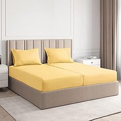 Split King Size 5 Piece Sheet Set - Comfy