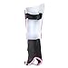 Vizari Malaga Soccer Shin Guard for Kids| Youth Soccer Shin Guard | Lightweight and Breathable Child Calf Protective Gear Soccer Equipment | Pink | Medium