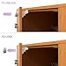 Child Magnetic Safety Locks (8 Locks & 2 Keys) | by INSAFE | Safely Lock Your Cabinets And Drawers| No Drilling - Easy Installation - Authentic 3M Adhesive | 100% Guarantee