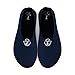 L-RUN Mens Water Aerobics Shoes for Beach Swim Navy XXL(W:12-13,M:9-9.5) M US