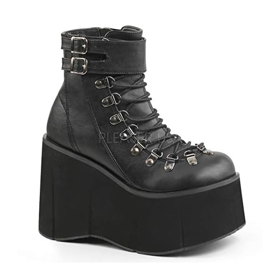Demonia-Womens-KERA-21-Ankle-Boot-Black-Vegan-Leather-7-M-US