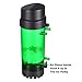 QANVEE Fluidized Moving Bed Filter Bubble Bio Media Reactor for Aquarium Fish Tank with Air Stone and Sponge Filter (LH-600)
