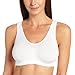 Bali Women's Comfort Revolution Seamless Crop Top, White, X-Large