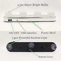 battery light for dressing table