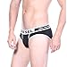 Diesel Men's Jack Briefs, Black, Small