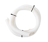 Gardner Bender FLX-5008W Split Flex Tubing, ½ inch x 8 ft, White ½
