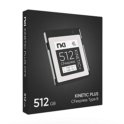 NKI 512GB Plus CFexpress Type B Memory Card Designed for 8K