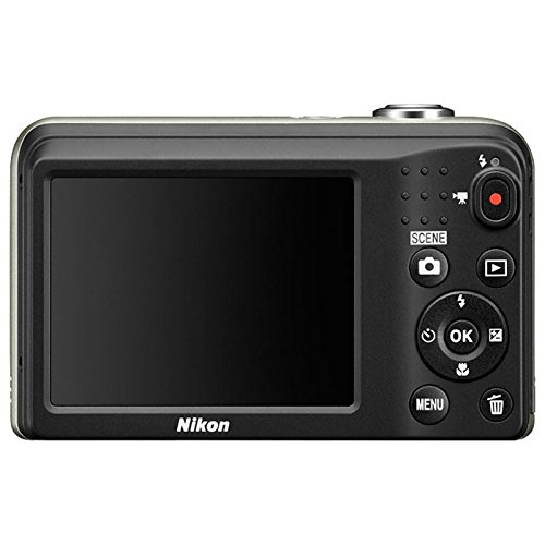 Nikon-COOLPIX-A10-161MP-5x-Optical-Zoom-NIKKOR-Glass-Lens-Digital-Camera-Silver-32GB-SDHC-High-Speed-Memory-Card-AA-Spare-Batteries-Accessory-Bundle