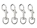 Penta Angel 4Pcs Dog Leash Clasp Heavy Duty Snap Hooks Clips Pet Leashes Key Chain with Spring Buckle for Linking Pet Collar (4 PCS)