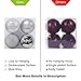 Christmas Balls Ornaments for Xmas Tree - Shatterproof Christmas Tree Decorations Large Hanging Ball Silver 4.0