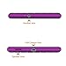 Fintie Silicone Case for Samsung Galaxy Tab A 8.0 2017 Model T380/T385, Light Weight Shock Proof Silicone Cover [Anti Slip] [Kids Friendly] for Galaxy Tab A 8.0 Inch SM-T380/T385 2017 Release, Purple