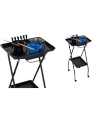 KAYLINE Designed Model FT59-A by AKRA Salon Kayline Service Tray w/BLACK Trays +FREE YS Park L-Clips ($15 value)