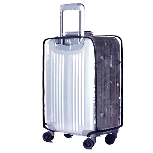 ★FREE SHIPPING★BlueCosto Clear PVC Travel Luggage Protectors Suitcase