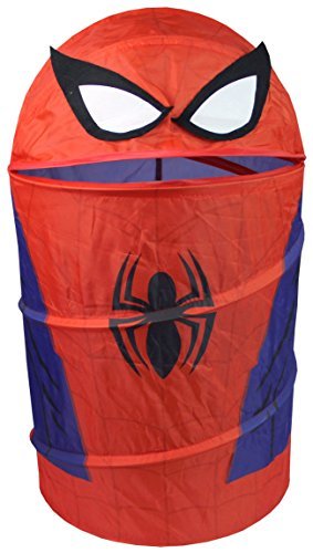 Marvel Spiderman 3D Pop-Up Wäschekorb Spielzeug Aufbewahrungskorb