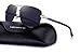 MERRY'S Driving Polarized Sunglasses for Men Square 45mm Sun glasses S8714 (Gray, 65)