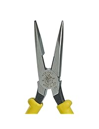Klein Tools J203 8 Journeyman pinza larga de corte lateral resistente, 8 pulgadas