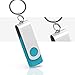 10 X MOSDART 128MB Small Capacity USB2.0 Bulk Flash Drive Swivel Thumb Drives Jump Drive Pen Drive Zip Drive with Led Indicator,Blue - 10Pack (Unbranded,Not 128GB)