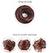 PRETTYWIT Hair Extensions Wavy Messy Bun Chignons Piece Wig Hairpiece Scrunchy Scrunchie Updo Ribbon Ponytail-9H19