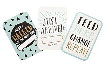 Pear Head Babys Milestone Photo Cards
