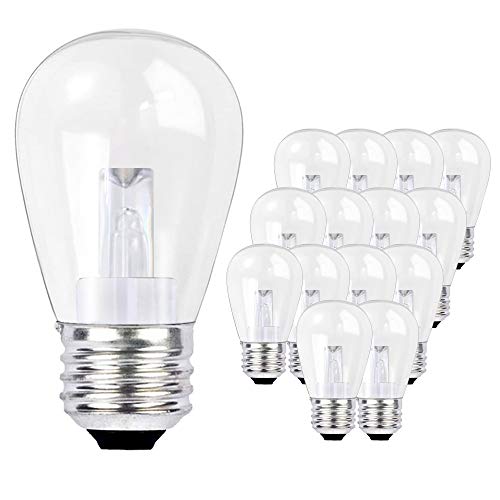 SUNTHIN 15 Pack 0.9W LED Light Bulbs for Home Lighting, Replacement