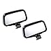 x xotic tech Blind Spot Mirror, 4.5'' Black Rectantle HD Glass Convex Adjustable Wide Angle Rear View Mirror,Universal For Car SUVs Truck Motorcycle (2pcs)