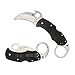 Spyderco C170GP Karahawk Plain Edge Knife, Black