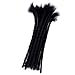 YONNA Human Hair Microlocks Sisterlocks Dreadlocks Extensions 20Locs Full Handmade (Width 0.4cm) 12inch Natual Black #1B
