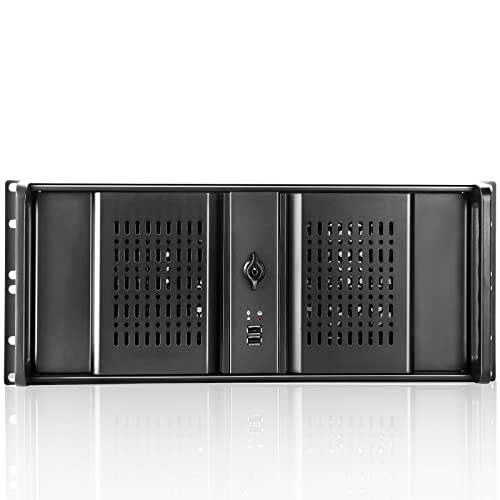 4U Rackmount Server Chassis with 6 x 5.25 Front Bays + 1 x 3.5 + 4 x 2.5 Bays
